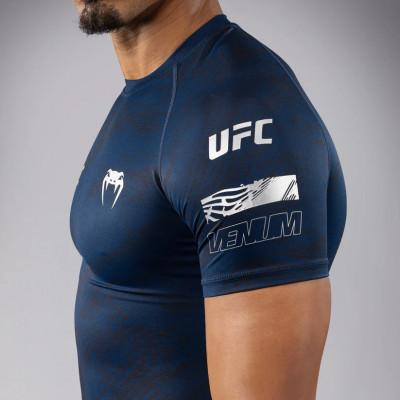 Рашгард UFC Fusion Venum Fight Week Oceanic Blue (02899) фото 8