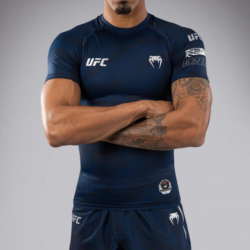 Рашгард UFC Fusion Venum Fight Week Oceanic Blue (02899) фото 5