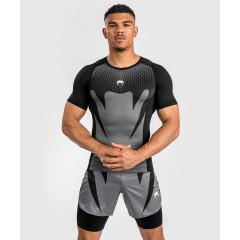 Рашгард Venum Attack Short Rashguard Black/Grey