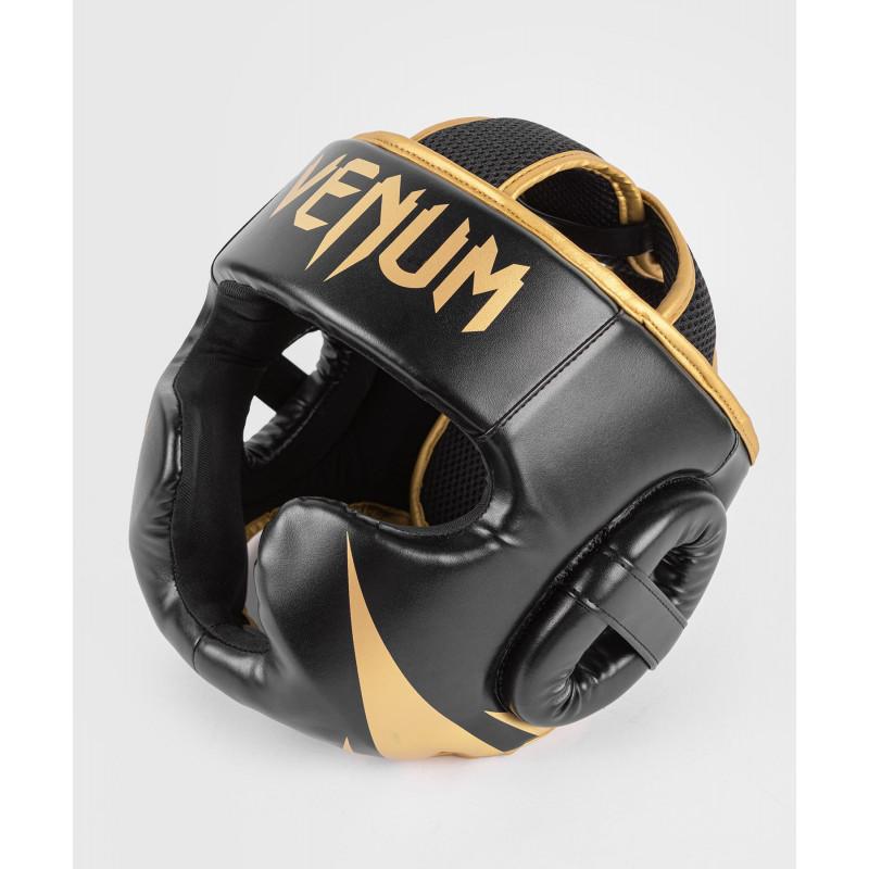 Шлем Venum Challenger Headgear Black/Gold (02809) фото 3