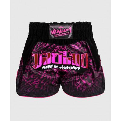 Шорты Venum Attack Muay Thaï Short Black/Pink (02800) фото 1