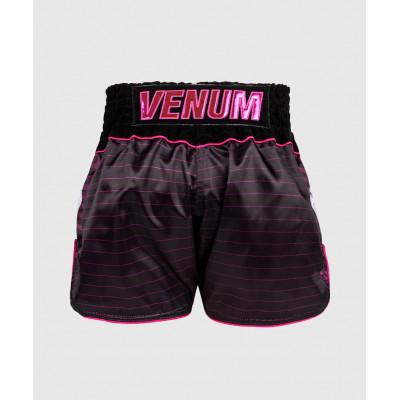 Шорты Venum Attack Muay Thaï Short Black/Pink (02800) фото 2