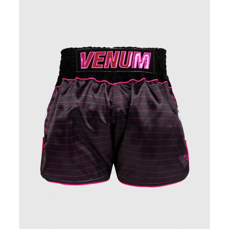 Шорты Venum Attack Muay Thaï Short Black/Pink (02800) фото 2
