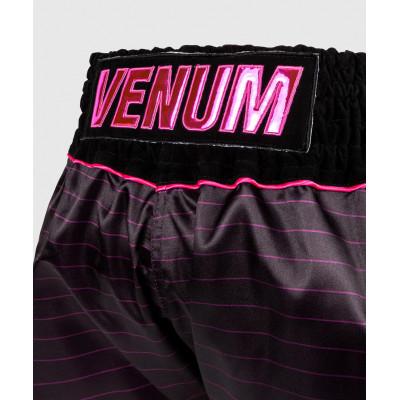 Шорты Venum Attack Muay Thaï Short Black/Pink (02800) фото 4