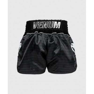 Шорты Venum Attack Muay Thaï Short Black/Silver (02799) фото 2