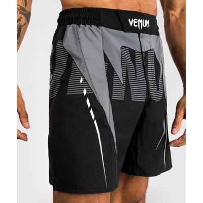  Шорты Venum Adrenaline Fightshorts Black/Silver (02980) фото 3
