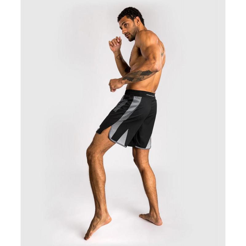  Шорты Venum Adrenaline Fightshorts Black/Silver (02980) фото 5