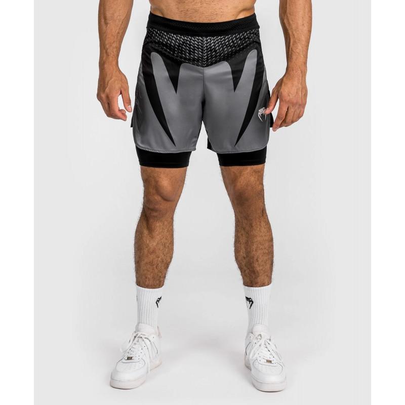 Шорты Venum Attack Mens Fight Shorts Black (02959) фото 1