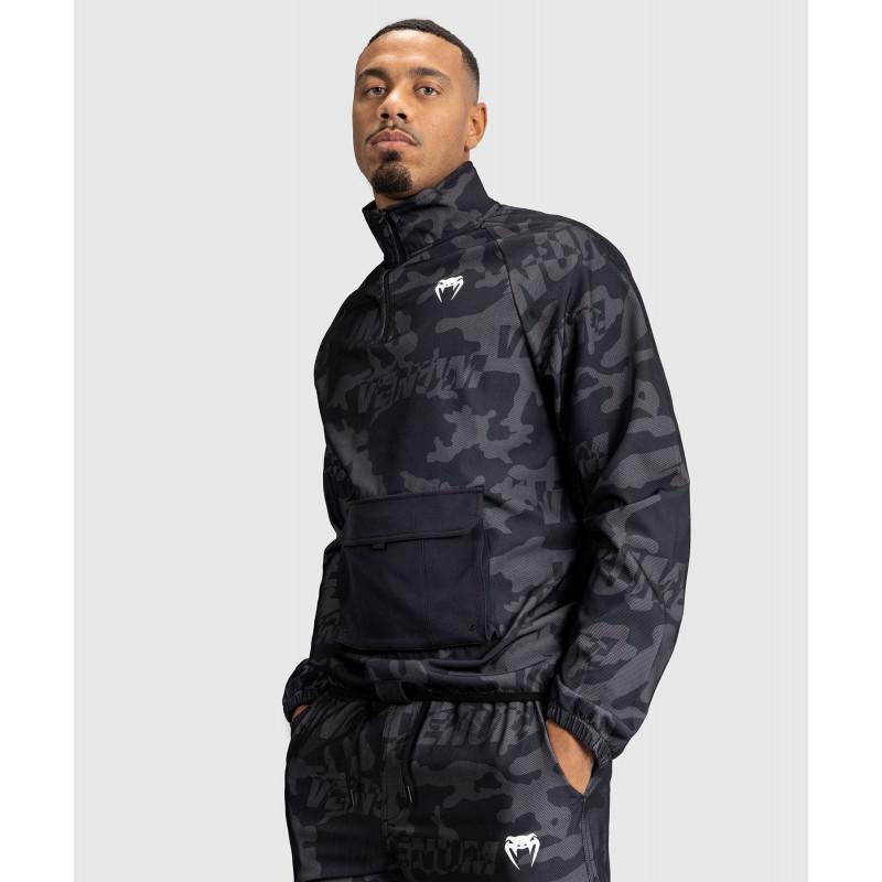 Кофта Venum Trooper Half-Zip Black/Dark (02952) фото 1
