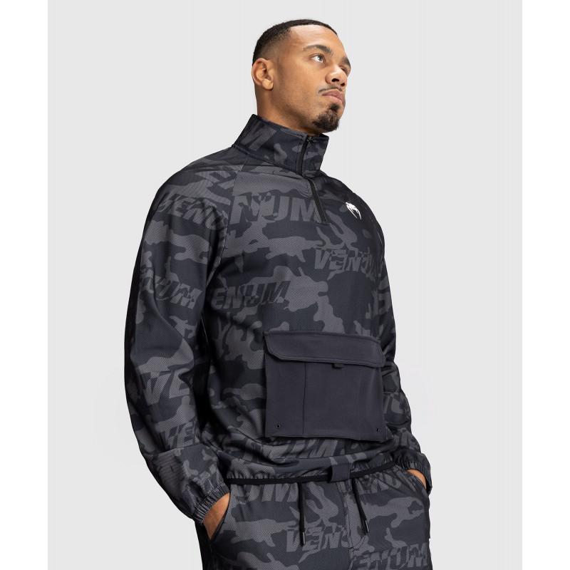 Кофта Venum Trooper Half-Zip Black/Dark (02952) фото 2