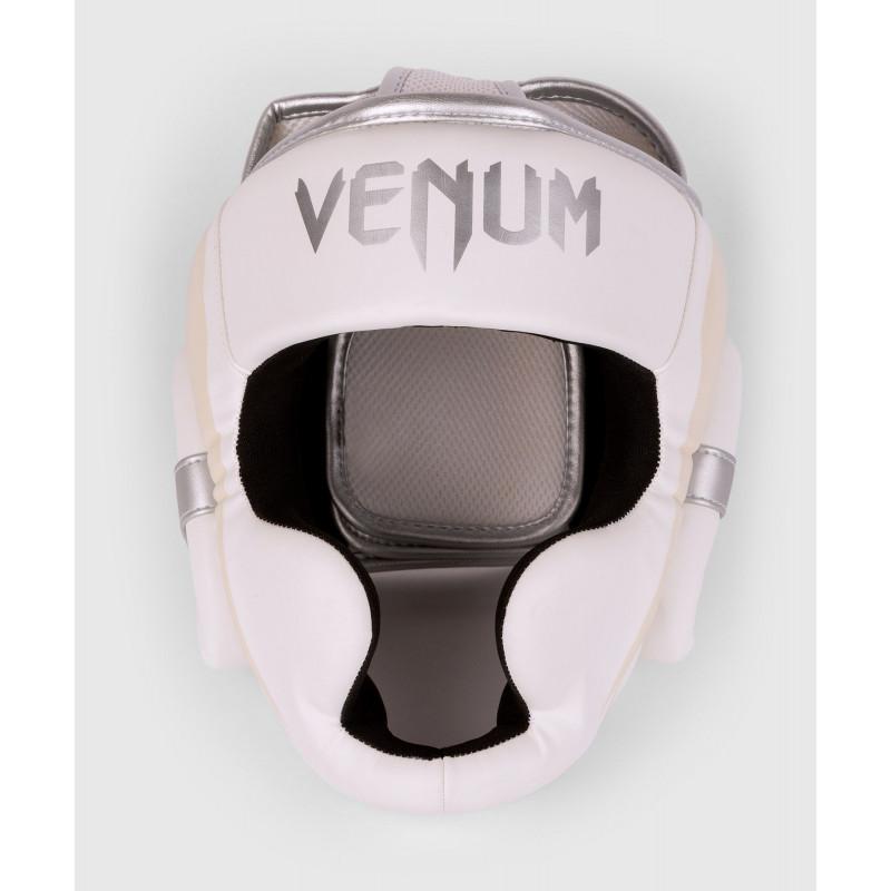 Шолом Venum Elite Headgear White/Silver Pink (02439) фото 3