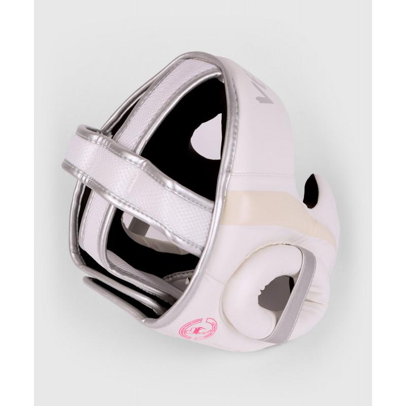 Шолом Venum Elite Headgear White/Silver Pink (02439) фото 2