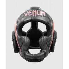 Шлем Venum Elite Boxing Headgear Black/Pink Gold