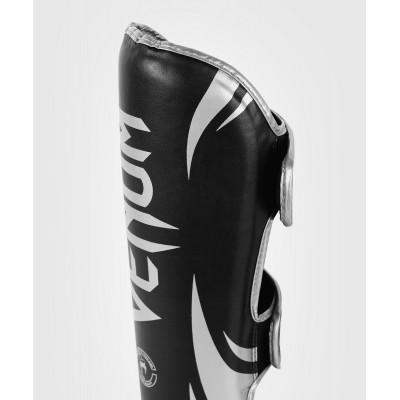 Защита ног Venum Challenger Shin Guards B/Silver (02888) фото 6