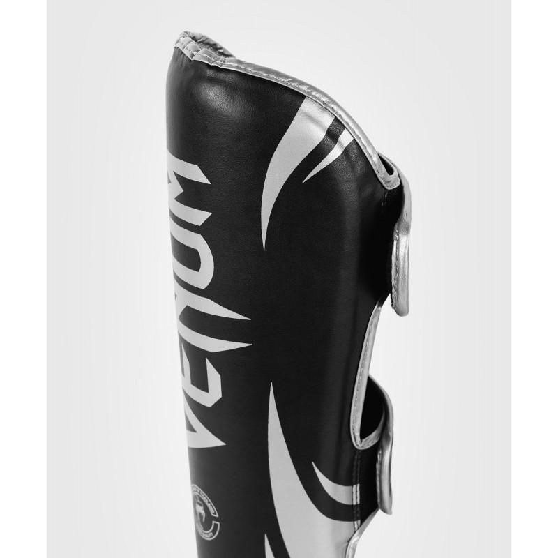 Защита ног Venum Challenger Shin Guards B/Silver (02888) фото 6