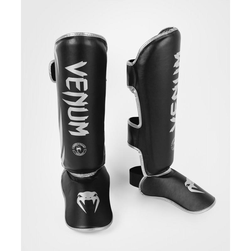 Защита ног Venum Challenger Shin Guards B/Silver (02888) фото 8