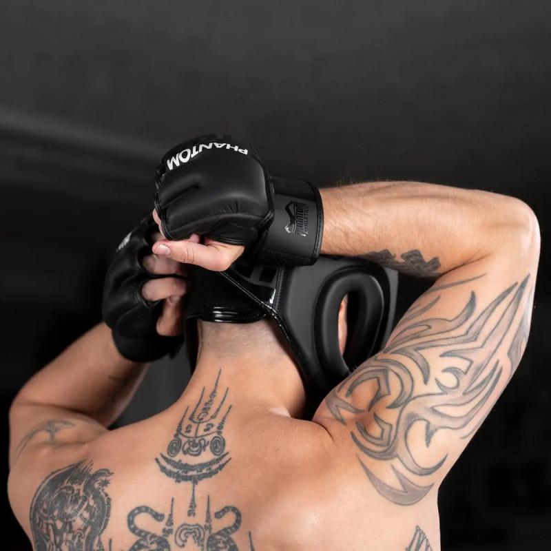Шолом для боксу Phantom APEX Face Saver Black купити за кращою